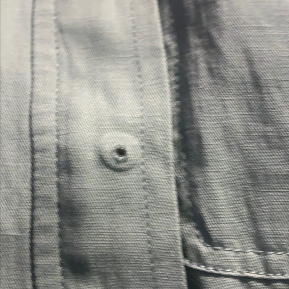 NEW Defect $249 Paige Ryland Chambray Utility xs - Picture 7 of 8